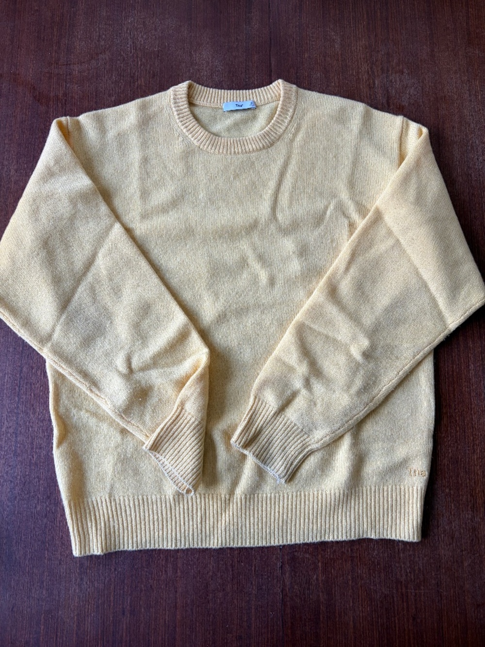 Aritzia (Tna) Recycled Wool Cashmere Crew Sweater
